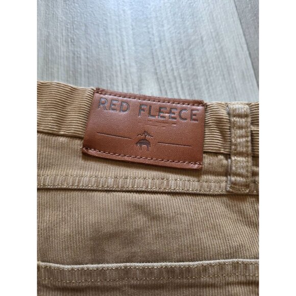 Brooks Brothers Red Fleece Mens Corduroy Pants W35/L32 Khaki - Picture 4 of 5